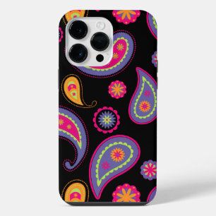 Colourful Paisley Pattern iPhone 14 Pro Max Case