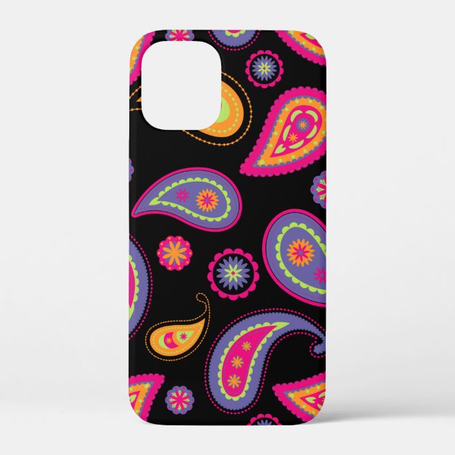 Colourful Paisley seamless Pattern Case-Mate iPhone Case (Back)