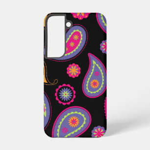 Colourful Paisley seamless Pattern Samsung Galaxy Case
