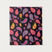 Colourful Paisley seamless Pattern