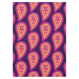 Colourful Paisley Tablecloth