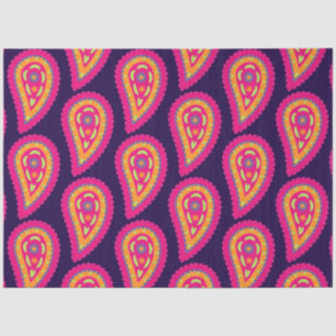 Colourful Paisley Tissue Paper