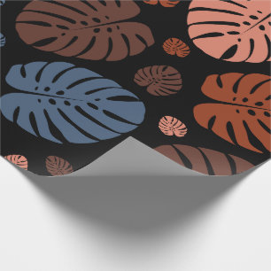 Colourful Palm Leaves Wrapping Paper