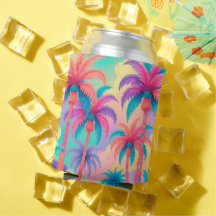 Colourful Palm trees