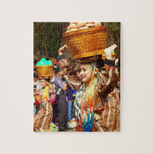 Colourful Panagbenga Festival in Baguio Jigsaw Puzzle