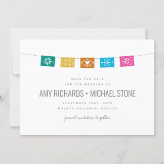 Colourful Papel Flat Card