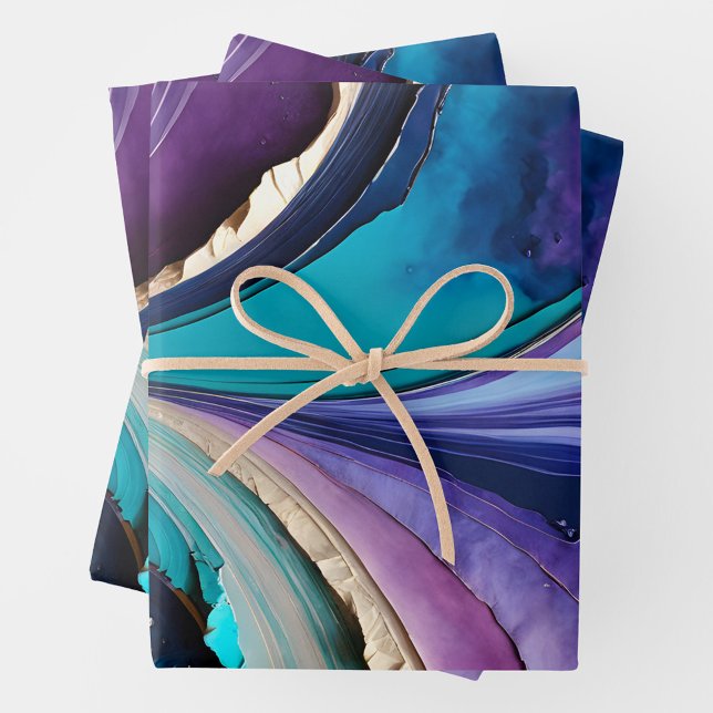 Colourful Paper Collage Art Wrapping Paper Sheets (Creator Uploaded)