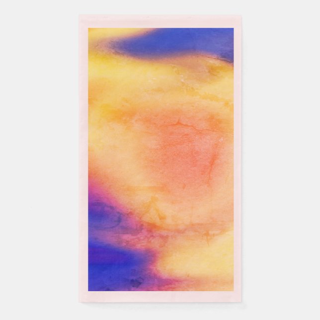 Colourful Paper Guest Towels Napkin (Front)