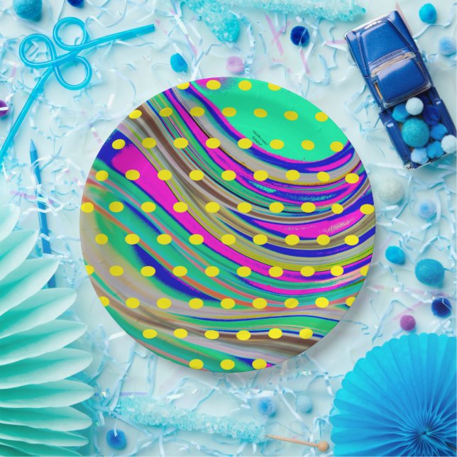 Colourful Paper Plate (Party)