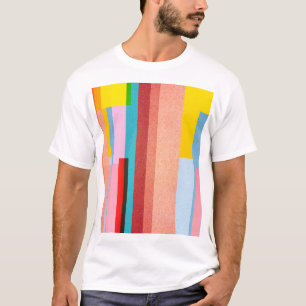 Colourful Paper Texture: Background Design T-Shirt