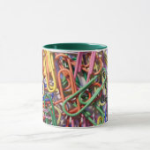 Colourful Paperclips Mug (Center)