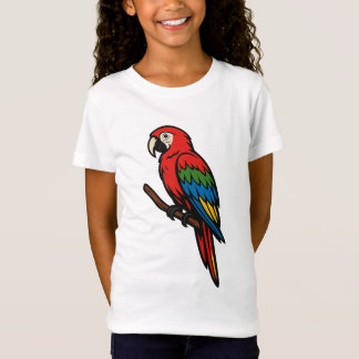 Colourful Parrot Bird Graphic T-Shirt