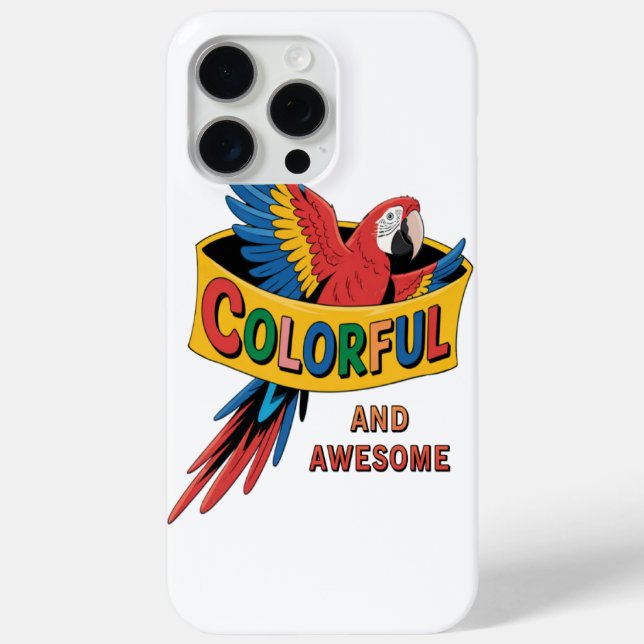 Colourful Parrot  Case-Mate iPhone Case (Back)