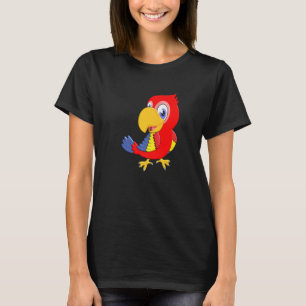 Colourful Parrot Macaw Zoo Jungle Tropics T-Shirt