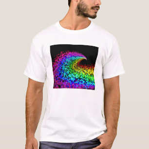 Colourful particles T-Shirt