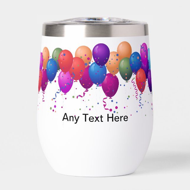 Colourful Party Balloons Event Theme (Front)