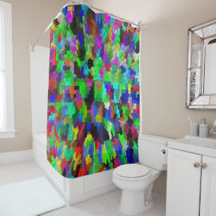 Colourful Partyin'..... Shower Curtain