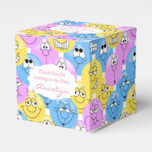 Colourful Pastel 😀 Emoji Design Favour Box
