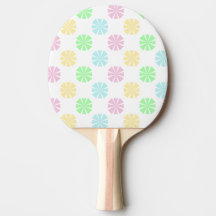 Colourful pastel flower pattern