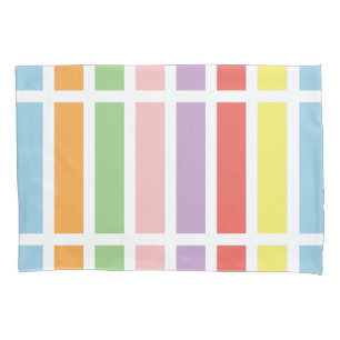 Colourful Pastel Hues Pillowcase