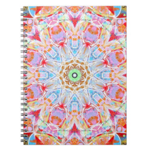 Colourful Pastel Mandala Blank Journal