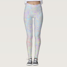 Colourful Pastel Swirly Trippy Acid Trip Rainbow