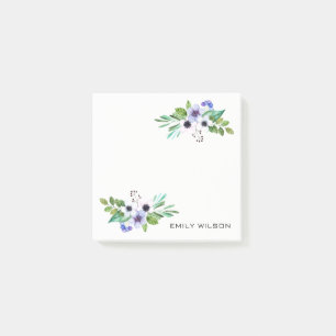 Colourful Pastel Tones Bouquet Post-it Notes