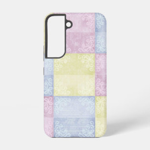 Colourful Pastels Patchwork Samsung Galaxy Case