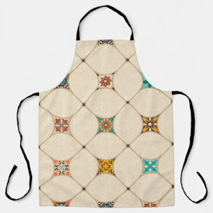 Colourful Patchwork Islam Arabic Tile Apron