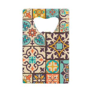 Colourful Patchwork Islam Motifs Tile
