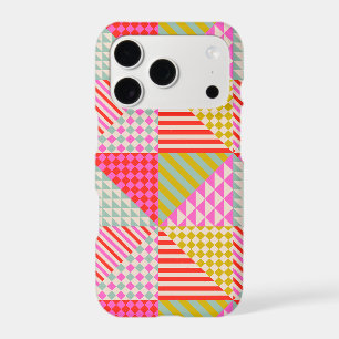 Colourful Patchwork Phone Case Tech Accessory