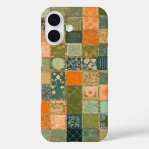 Colourful Patchwork Quilt Art iPhone Case