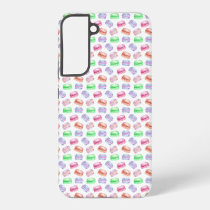 Colourful Pattern Cookies Macarons Dessert Samsung Galaxy Case
