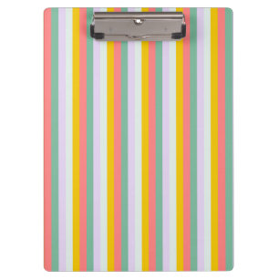 Colourful Pattern Design Clipboard