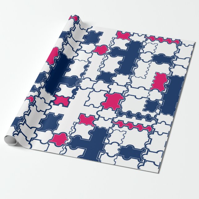 Colourful pattern , elegant wrapping paper (Unrolled)