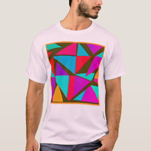 Colourful Pattern Fun T-Shirt