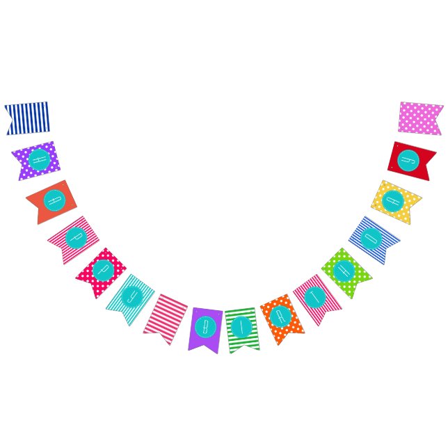 Colourful Pattern Happy Birthday Bunting (All)