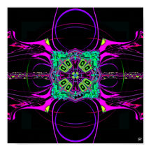 Colourful pattern (Organic Spaceship)