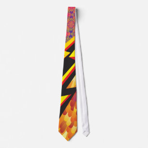 Colourful pattern tie "Flash Gordon"