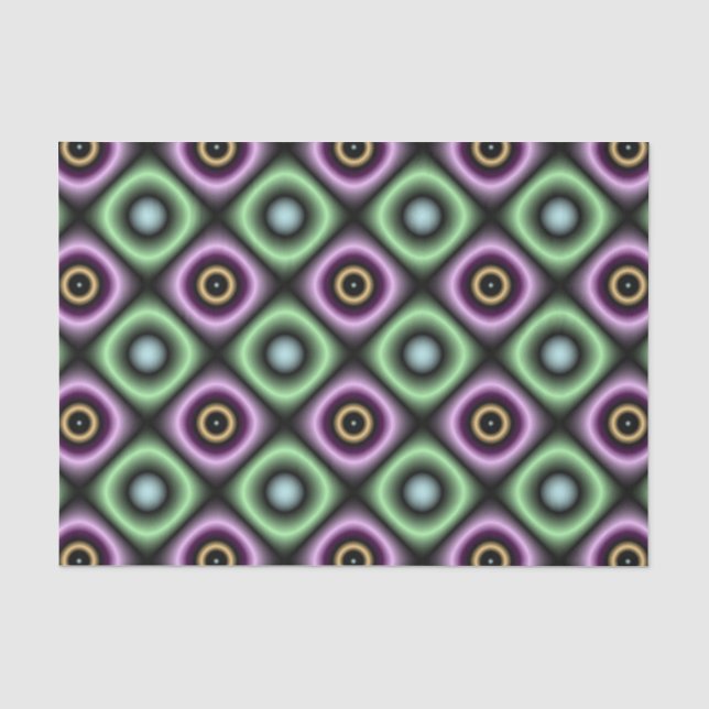 Colourful Pattern Tissue Paper (Front)