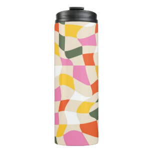 Colourful Patterns: Infuse Vibrancy and Style Thermal Tumbler