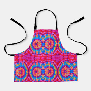 Colourful Patterns Tie-dye bohemian Apron