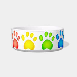 Colourful Paws Bowl