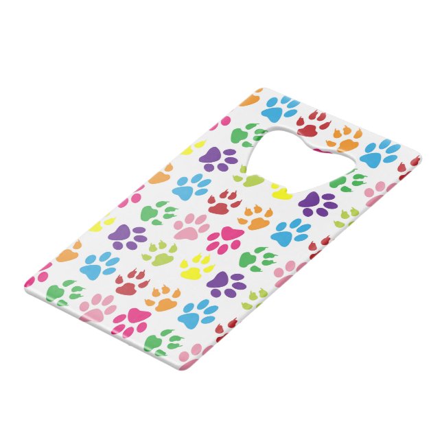 Colourful Paws, Dog Paws, Cat Paws (Front Angled)
