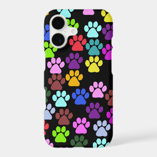 Colourful Paws, Paw Pattern, Dog Paws, Paw Prints
