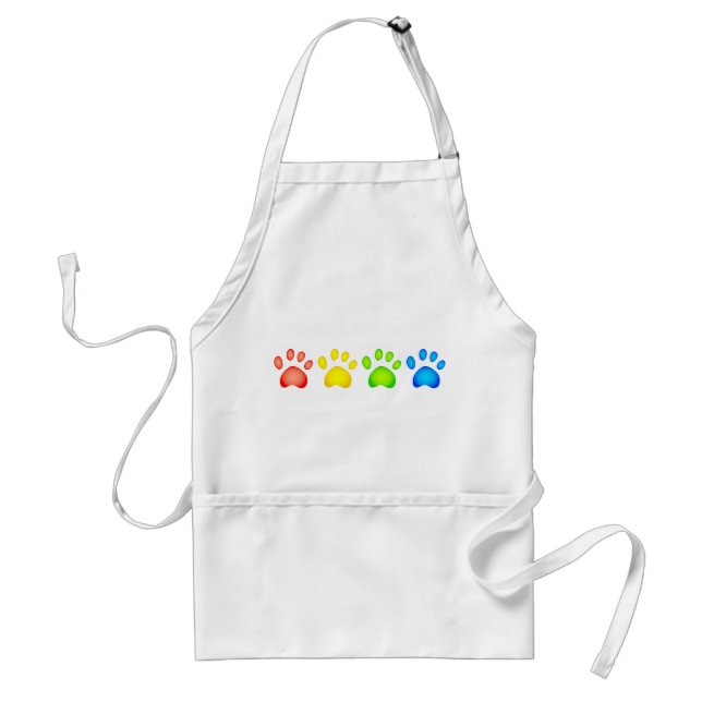 Colourful Paws Standard Apron (Front)