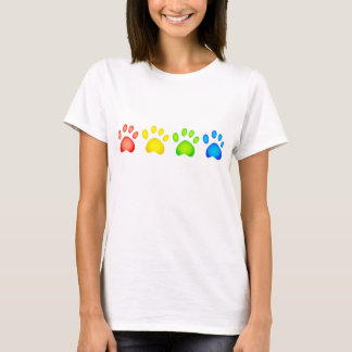 Colourful Paws T-Shirt