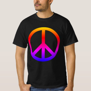 Colourful Peace Sign T-Shirt