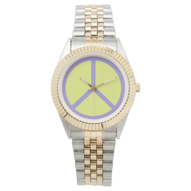 Colourful Peace Sign watches (Front)