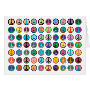 Colourful Peace Symbols